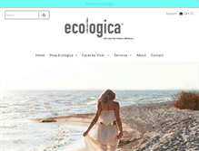 Tablet Screenshot of ecologica.com